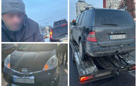 Водій на Mercedes врізався в Nissan і втік, бо був п’яний