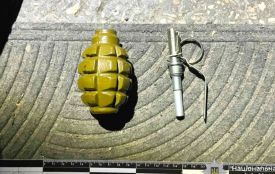 Небезпека для всієї висотки: п'яний чоловік погрожував співмешканці бойовою гранатою