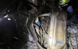 Смертельна аварія поблизу Вінниці: Nissan врізався у відбійник та перекинувся у кювет