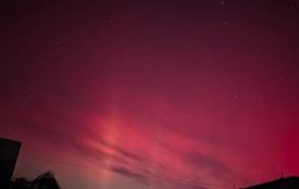 Магнітні бурі «підпалили» небо: на Вінниччині зафіксували рідкісне полярне сяйво