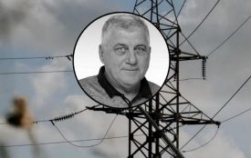 Під час аварії на лінії електромереж помер Володимир Леонтьєв, який понад 30 років віддав роботі