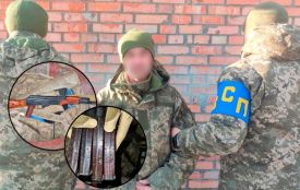 На Вінниччині затримали військового, який пішов у СЗЧ зі зброєю