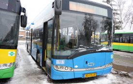 Нові газові автобуси Solaris вийдуть на маршрути Вінниці