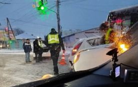 Ранок із заторами: у Вінниці через аварії на кількох вулицях зупинилися тролейбуси та автобуси