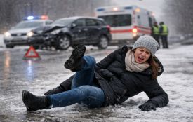 Дощ, шквали й «скляні» дороги. Вінничан попереджають про небезпеку