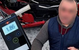 В Агрономічному п’яний водій врізався в огорожу і намагався втекти. Патрульні його наздогнали