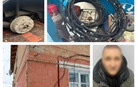 Від кабелів до автомобільних коліс: у Калинівці поліція спіймала серійного крадія