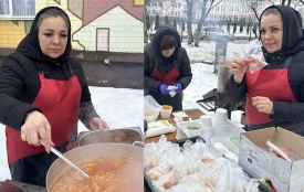 Тарілка тепла в темні часи: як волонтерка Надія Кузнєцова годує містян борщем під час блекаутів