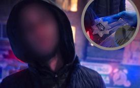 Нервова поведінка видала. На Коцюбинського затримали чоловіка з білим порошком