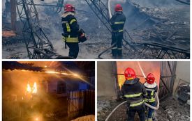 На Янгеля горів гуртожиток, а в Жмеринському районі — склад із зерновими