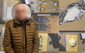 Попався на гарячому: у Вінниці 48-річного чоловіка затримали під час збуту амфетаміну