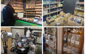 БЕБ накрила підпільне виробництво рідин для е-сигарет у Вінниці. Вилучили продукцію на понад 20 мільйонів