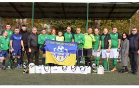У Вінниці вперше відбудеться матч 1/8 фіналу Кубку України з ампфутболу (соціальна реклама)
