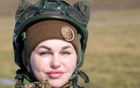 Командирка з «вушками» на шоломі: як військова Ірина Пристаєвич полює на «шахеди» у небі