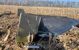 Міг здетонувати будь-якої миті:у полі на Вінниччині знайшли бойову частину «шахеда»
