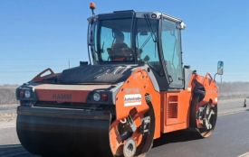 Одна смуга для проїзду: на виїзді з Вінниці обмежили рух для ремонту дорожнього покриття