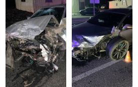 Троща у центрі Гайсина: 24-річного водія забрали до лікарні після ДТП