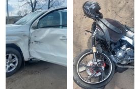 ДТП у Ямполі: 16-річний байкер та його пасажир опинилися в лікарні