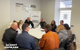 Круглий стіл з ініціативною групою з питань зниклих безвісти організував Хмільницький осередок ГО «Захист держави»