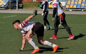 «Вінницькі вовки» вийшли в лідери конференції чемпіонату Польщі з флаг-футболу