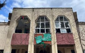 Перші хвилини після обстрілу Вінниці «шахедами» зафіксували боді-камери поліції. ВІДЕО