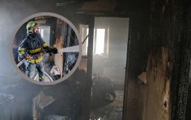 Вогонь забрав життя літнього подружжя у Козятинській громаді