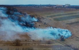 Три гектари згарища та порятунок багатоповерхівки: наслідки десяти пожеж на Вінниччині