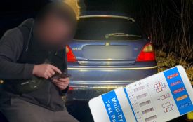 51 тисяча штрафу за нічний драйв. На трасі зупинили водія під амфетаміном