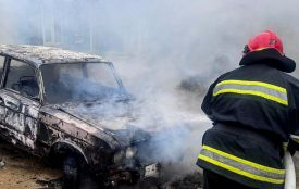 Серія пожеж сталася на Вінниччині: постраждав чоловік, горіли будівлі та авто