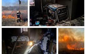 Вінниччина у вогні: рятувальники гасили гектари полів та палаючі магазини