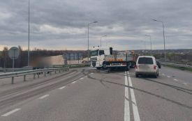 На об’їзній Вінниці зі сторони Немирівського шосе сталася ДТП. Рух частково обмежений