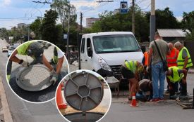 На Келецькій встановлять майже сотню люків, які не гримітимуть під колесами