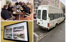 Вулиці без «автохламу». У середмісті почали забирати покинуті автівки, які роками іржавіли у дворах