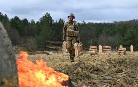 Бруд, злива та 20 кілограмів спорядження: як нацгвардійці штурмували п’єдестал під час екстремального кросу
