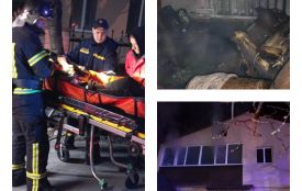 У Бершаді та Вінниці через пожежі травмувалися двоє пенсіонерів