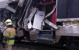 Зіткнення на станції Браїлів: приватний тепловоз протаранив «Інтерсіті» з пів тисячею пасажирів