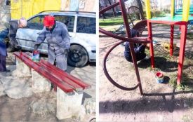 У Вінниці прибрали 2,5 тисячі кілометрів прибудинкових територій та оновили 52 дитмайданчики