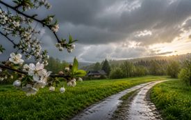 Нічні заморозки та дощі — на Вінниччину насувається штормовий вітер та негода