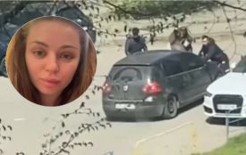 «Я свого поховала ще у 2023-му»: вдова Олександра Коломійця пояснила, чому опинилась на капоті авто з ТЦК