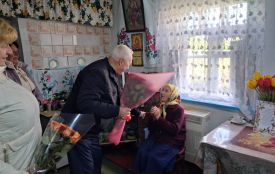 Марія Юрченко з села Огіївка святкує сторічний ювілей