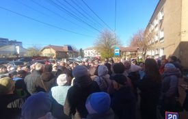 Протест у Гайсині: громада виступила проти підвищення тарифів на воду