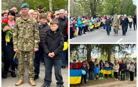 Після чотирьох років полону на Вінниччині зустріли воїна Руслана Басовського