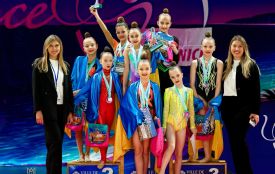 Гімнастки із Вінниці підкорили Францію: їм не було рівних на турнірі «Very Nice» у Ніцці