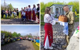 «Щастя в очах, квіти та обійми»: Уланівська громада зустріла звільненого з полону Андрія Гендегу