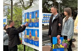 У Тульчині військовий після 18 місяців полону сам зняв своє фото з Алеї надії