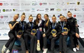 П’ять золотих медалей привезли вінницькі гімнастки з Польщі