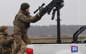 Вінницькі гвардійці ліквідували «шахед» з кулемета Canik M2