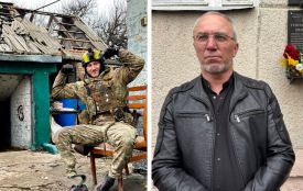 «Я хотів віддати сину свою ногу»: хвилююча розмова з батьком спецназівця «Вікінга»