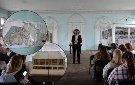 В Білій залі простору «Ратуша» показали рідкісні генплани міста та архіви Артинова