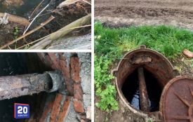 У річку Дьогтянчик зливали стоки. Незаконну трубу демонтували